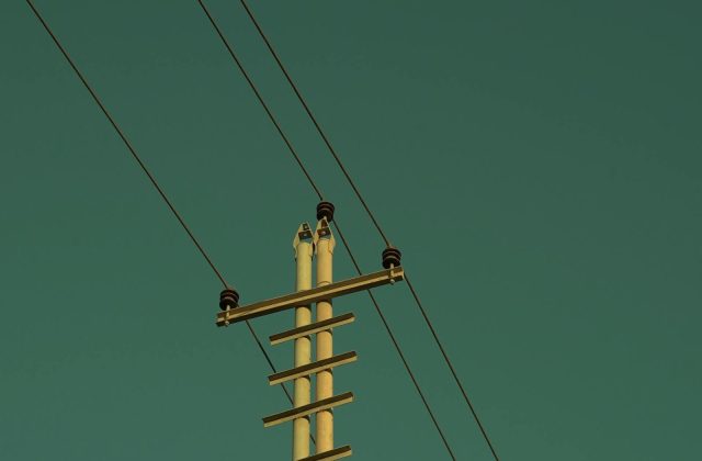 Battery storage system close-up