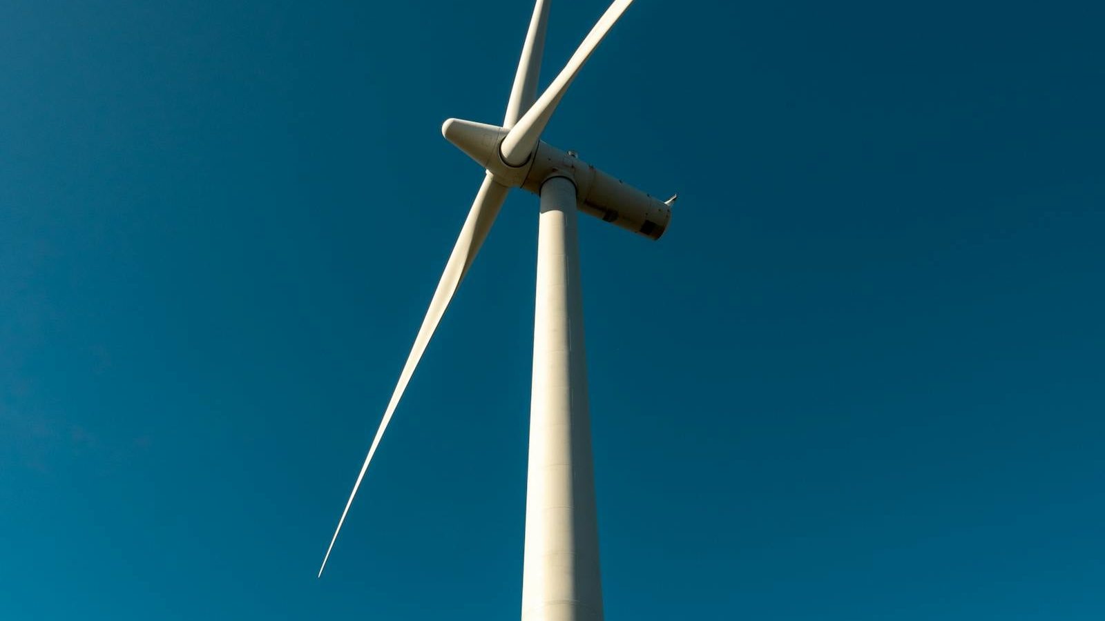 Open rural land suitable for a wind turbine