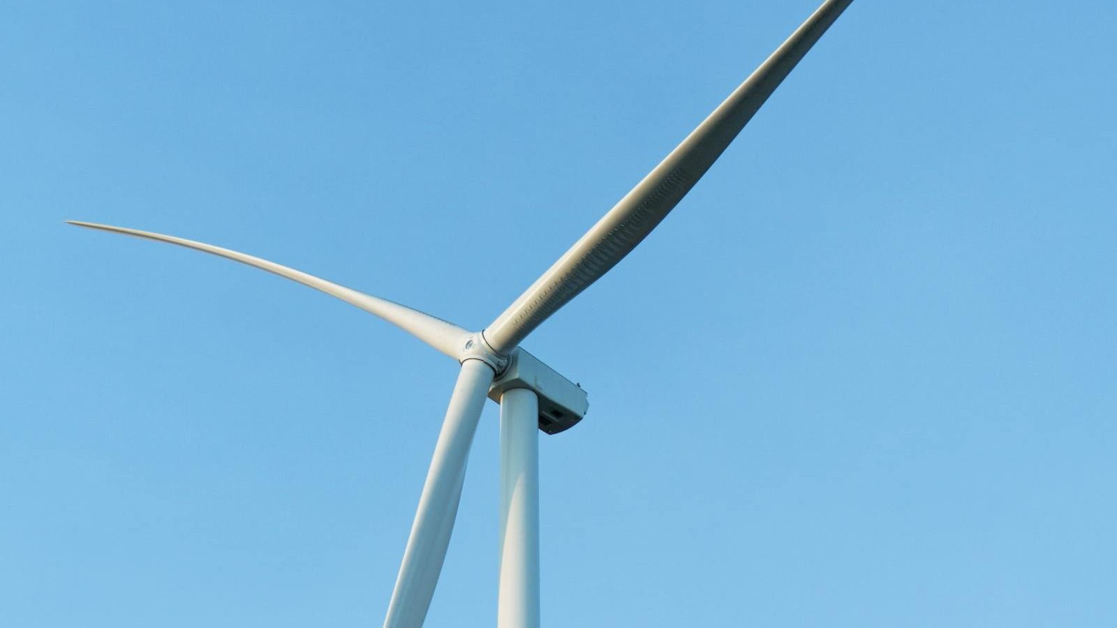 Wind turbines and solar panels side by side